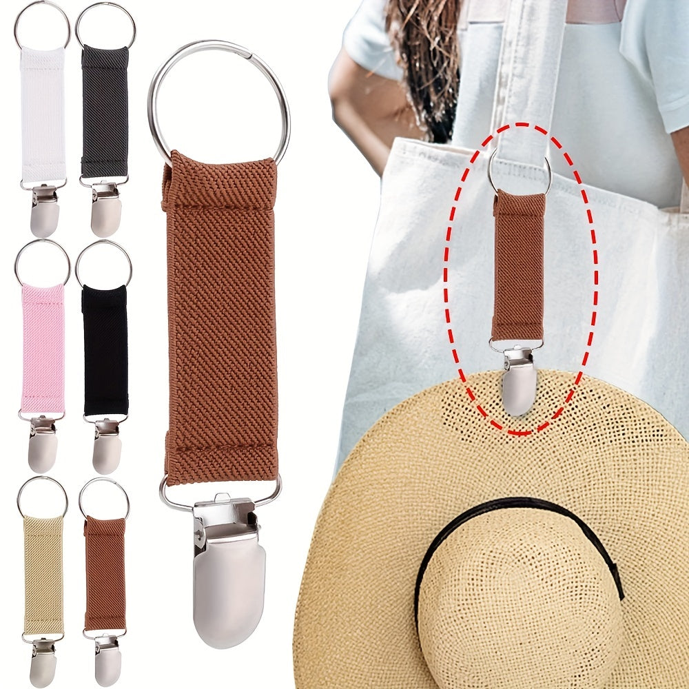 Elastic Hat Clip For Travel Handbag Backpack Luggage Hat Holder