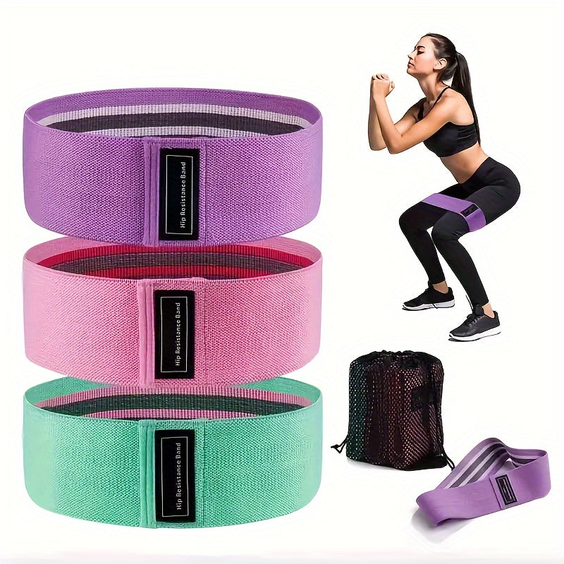 3pcs Pilates Tension Ropes Elastic Resistance Bands for Exercise