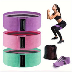 3pcs Pilates Tension Ropes Elastic Resistance Bands for Exercise