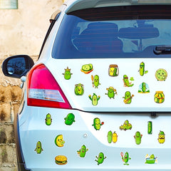 50pc Pickled Cucumber Stickers Hot Graffiti Decals