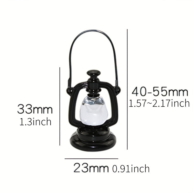 Retro Miniature Lamp Dollhouse Toy Home Decor