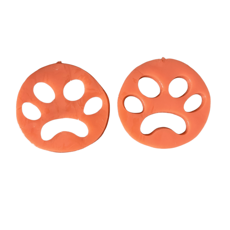 2pcs Pet Hair Remover Brush Washable Double-sided Dust Remover