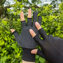 Anti Slip Three Finger Gloves for Cycling Fishing