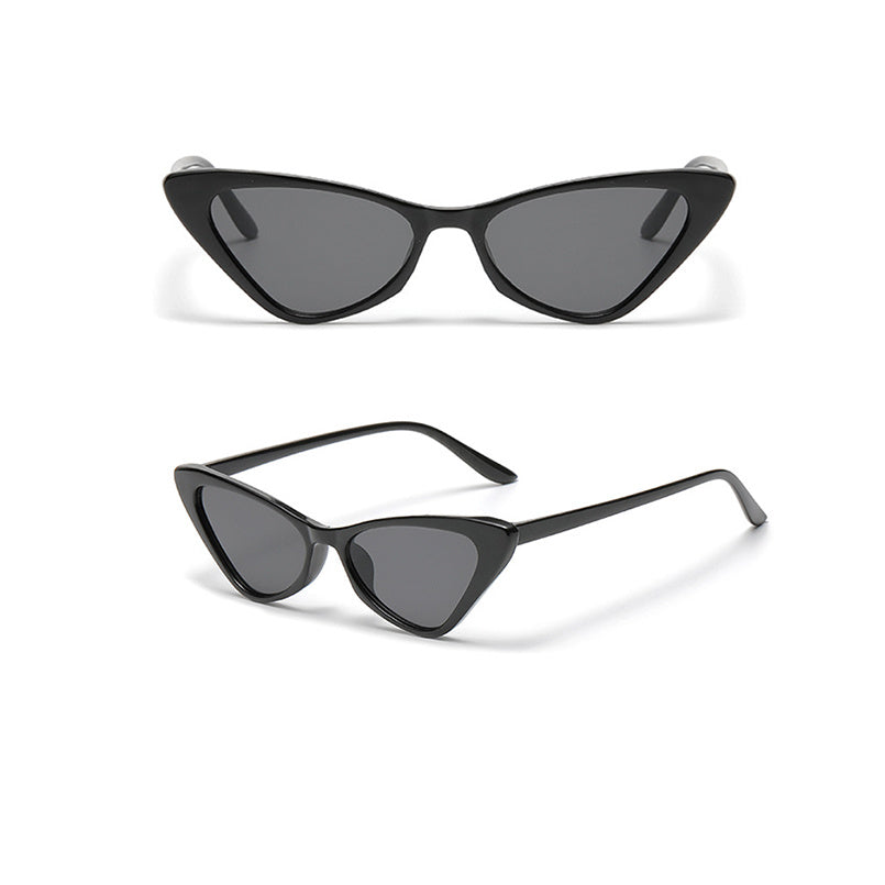 Vintage Cat Eye Sunglasses Ultra Thin Frame For Women