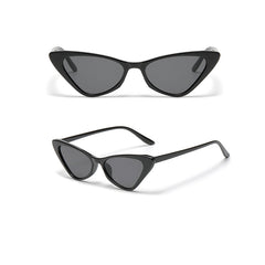 Vintage Cat Eye Sunglasses Ultra Thin Frame For Women