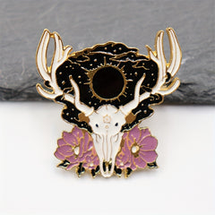 Anime Plum Blossom Deer Brooch Bracelet For Men