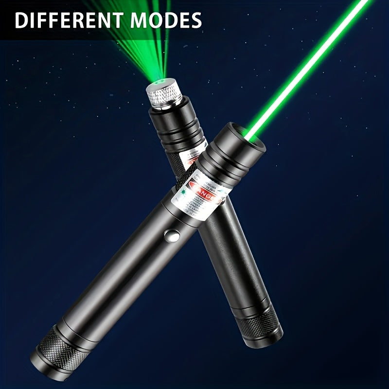 USB Rechargeable Green Laser Pointer Flashlight