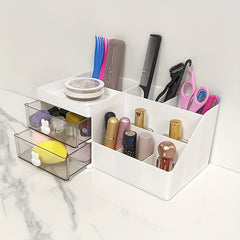 Large Capacity Desktop Cosmetic Storage Box Bedroom Dresser Storage Organizer