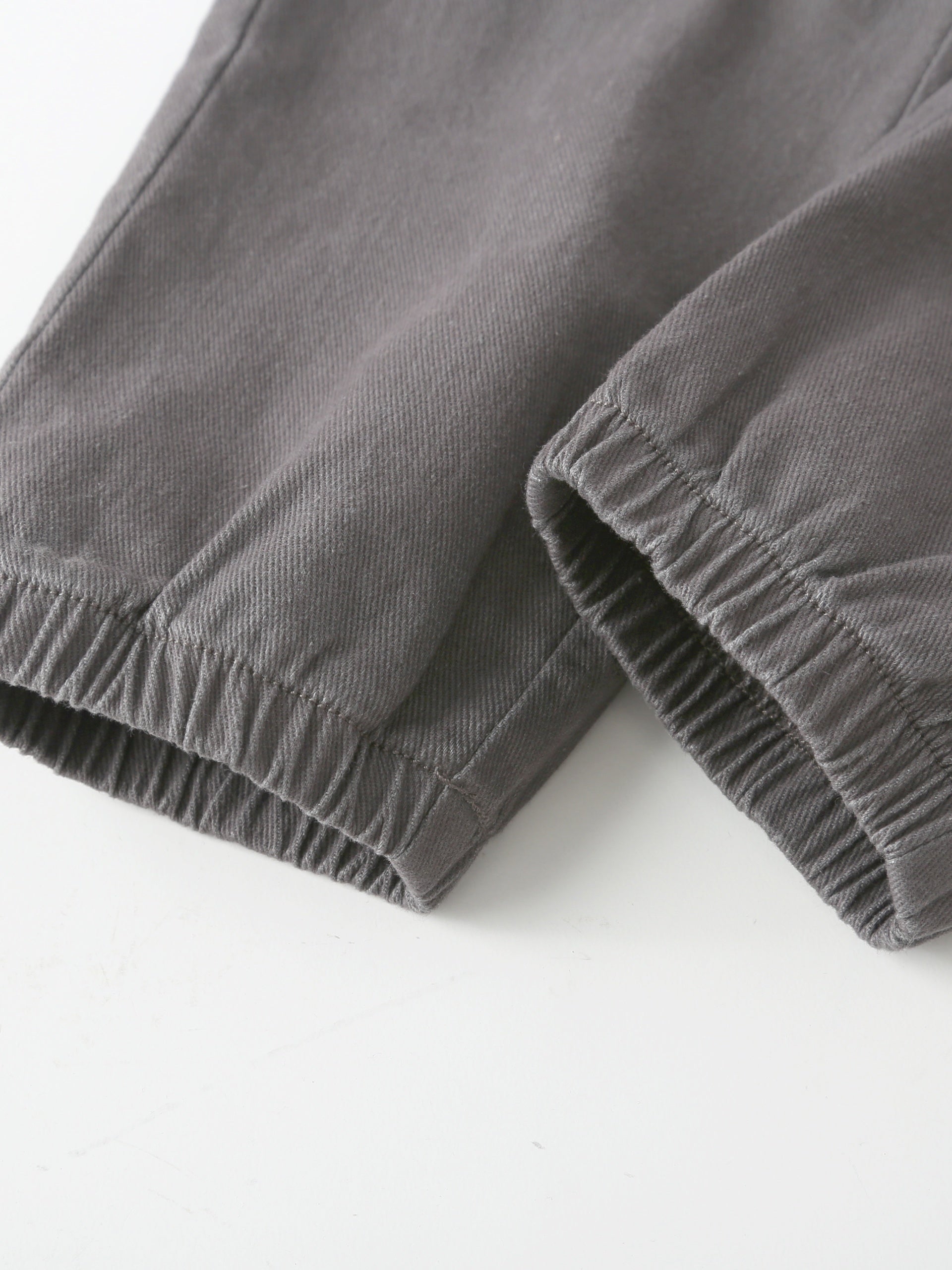 Boys Cotton Cargo Pants Elastic Waistband Kids Clothes