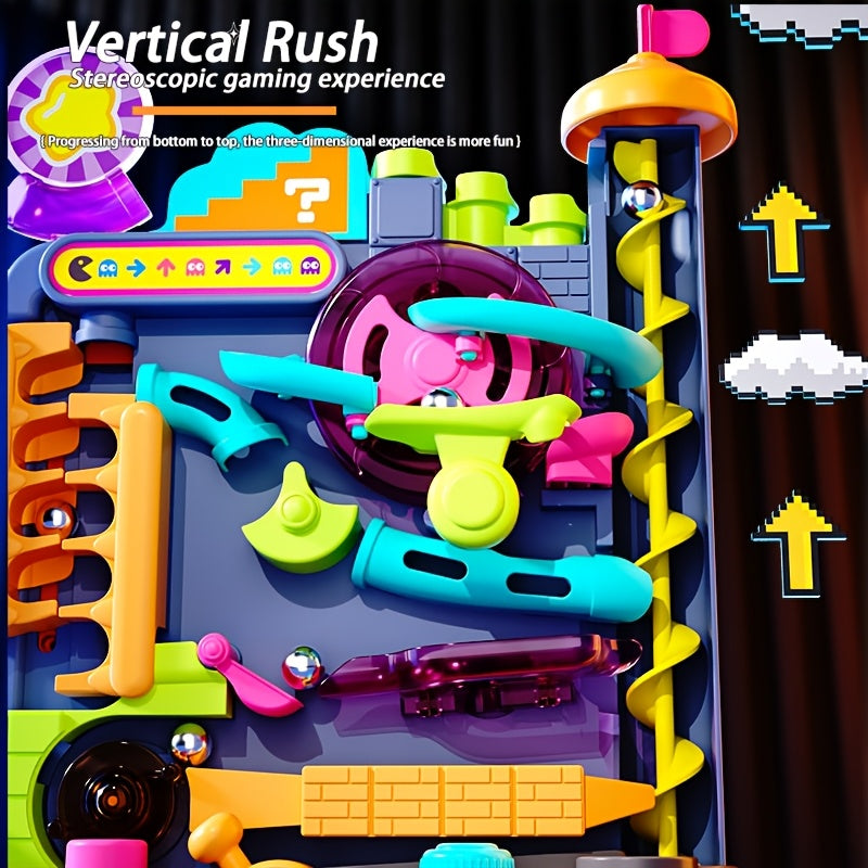 Interactive Marble Run Game Toy for Boys and Girls