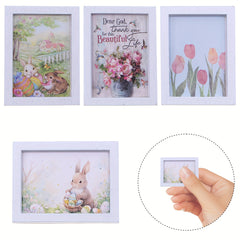 Mini House Mini Bedroom Living Room Wall Decorative Mural