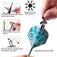 CyeeLife Soft Darts Set with Plastic Tip for Electronic Dartboard