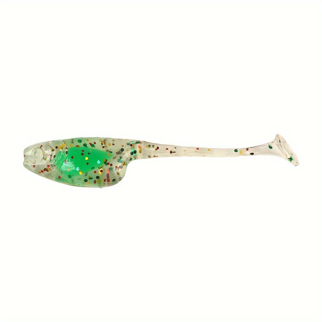 1pc Bionic Tadpole Soft Bait With Sequins Fishing Tackle