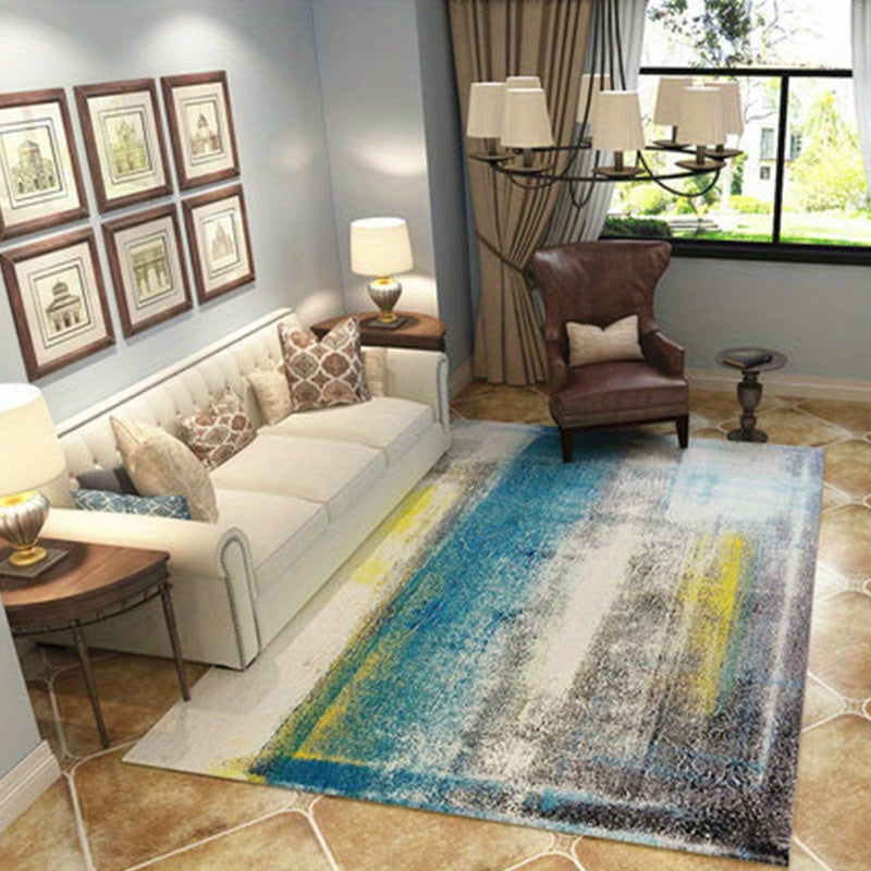 Modern Minimalist Soft Area Rug Non-slip Carpet