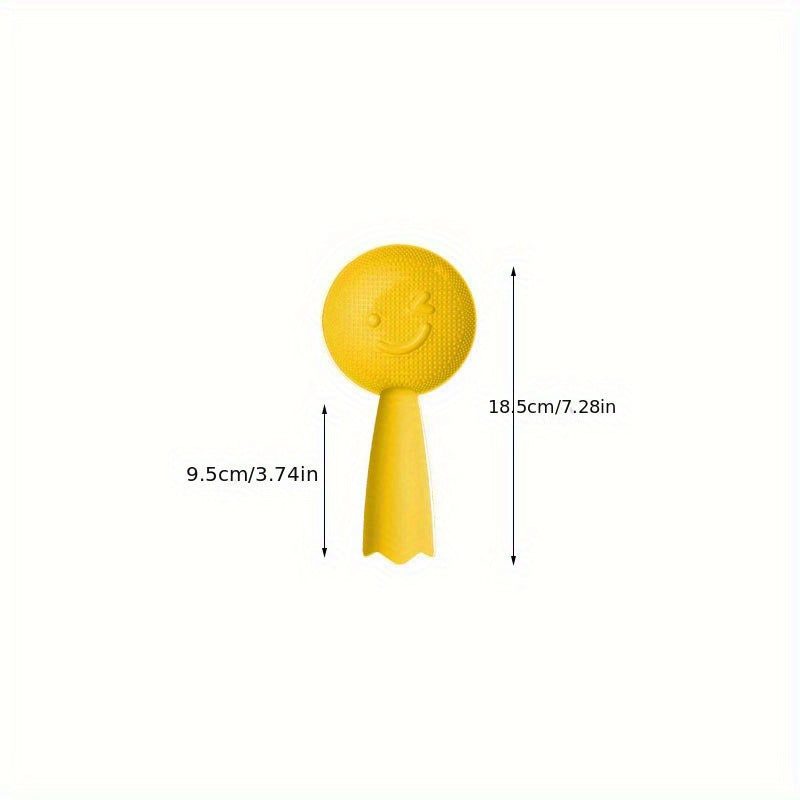 Smiling Rice Paddle Plastic Rice Spoon Kitchen Utensils
