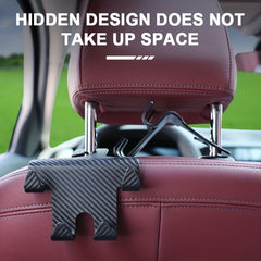 Car Hook Carbon Fiber Mobile Phone Hook Bracket
