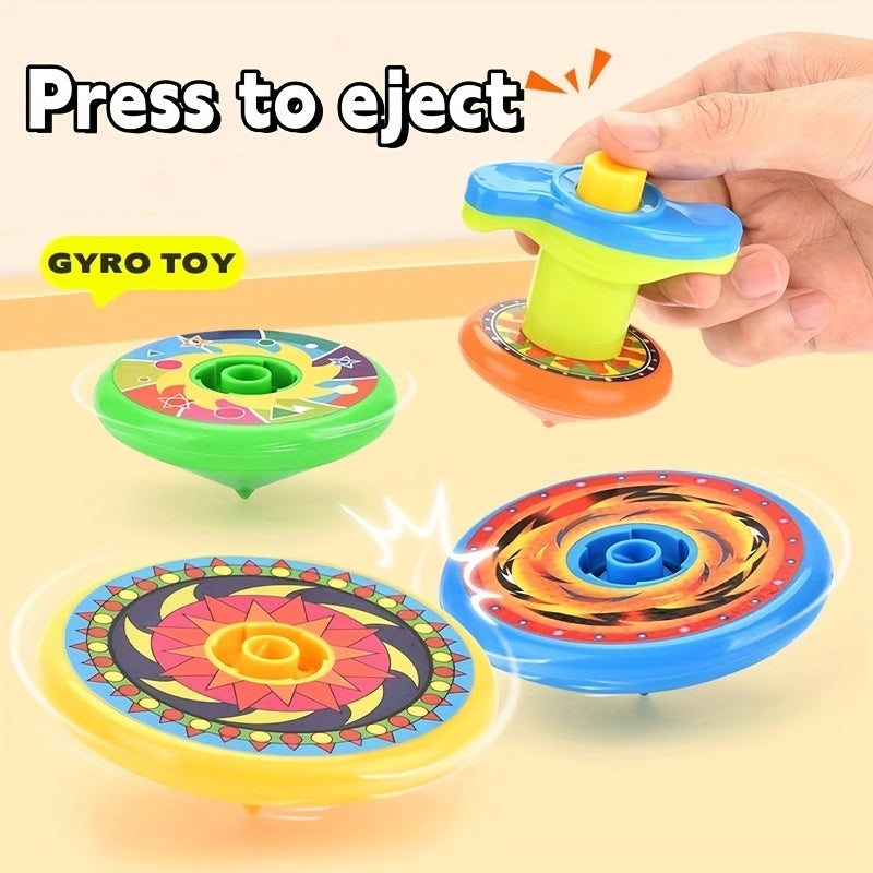 Colorful Layer Spinning Tops Family Game Gift