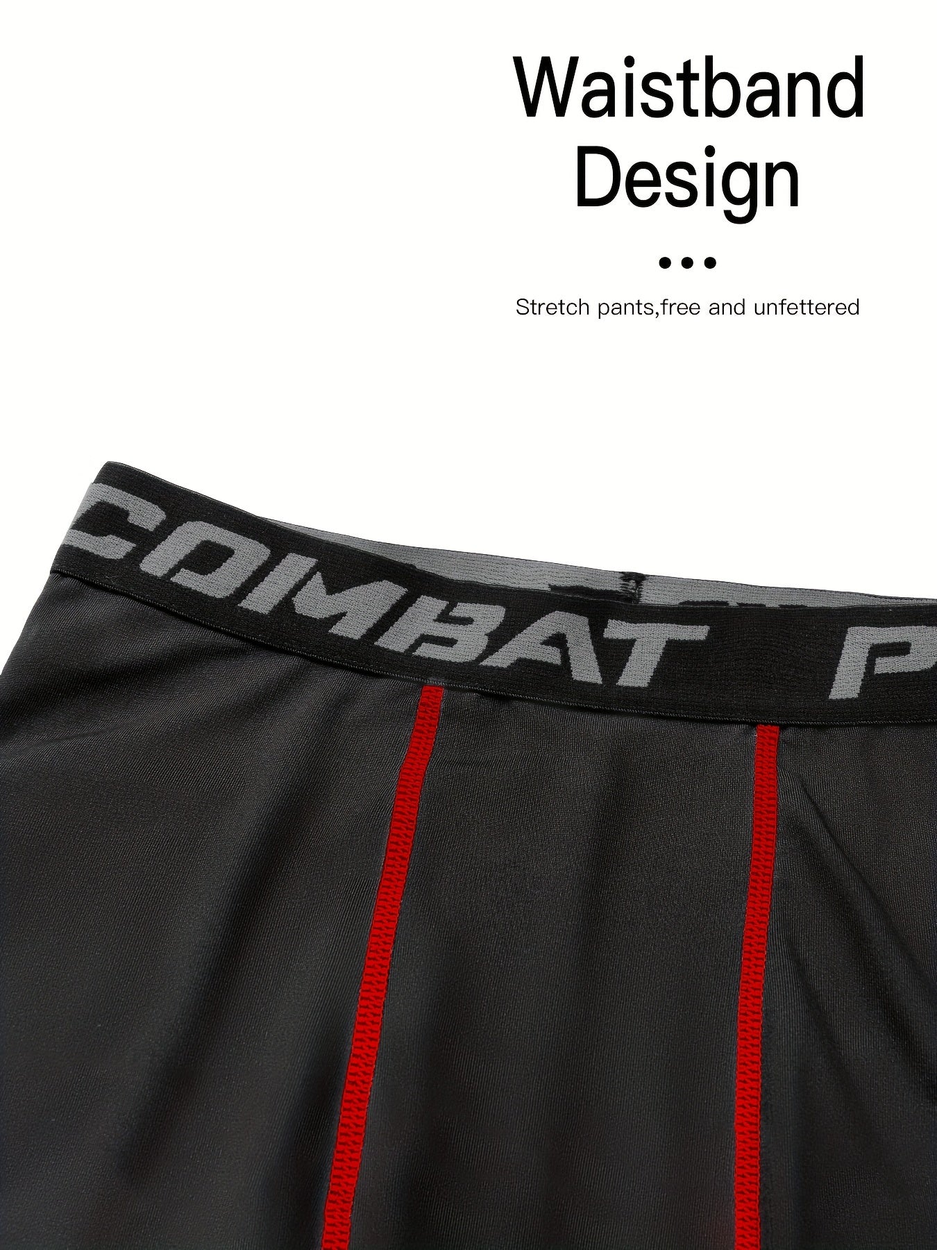 Men's High Stretch Leggings Active Quick Drying Compression Pants