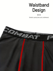 Men's High Stretch Leggings Active Quick Drying Compression Pants