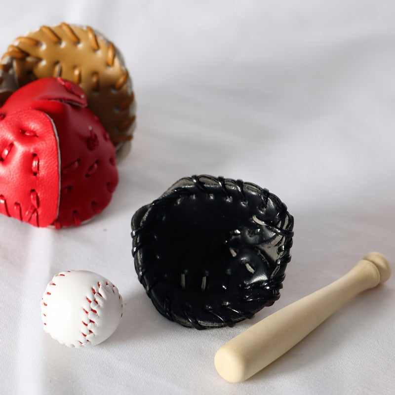3 Pcs Outdoor Mini Baseball Softball Set - Sports Leisure Supplies