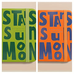 2pcs A7 American Retro Pocket Student Notebook Portable Thickened Notepad