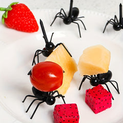 12pcs Cartoon Animal Food Picks for Baby Shower Party Decor