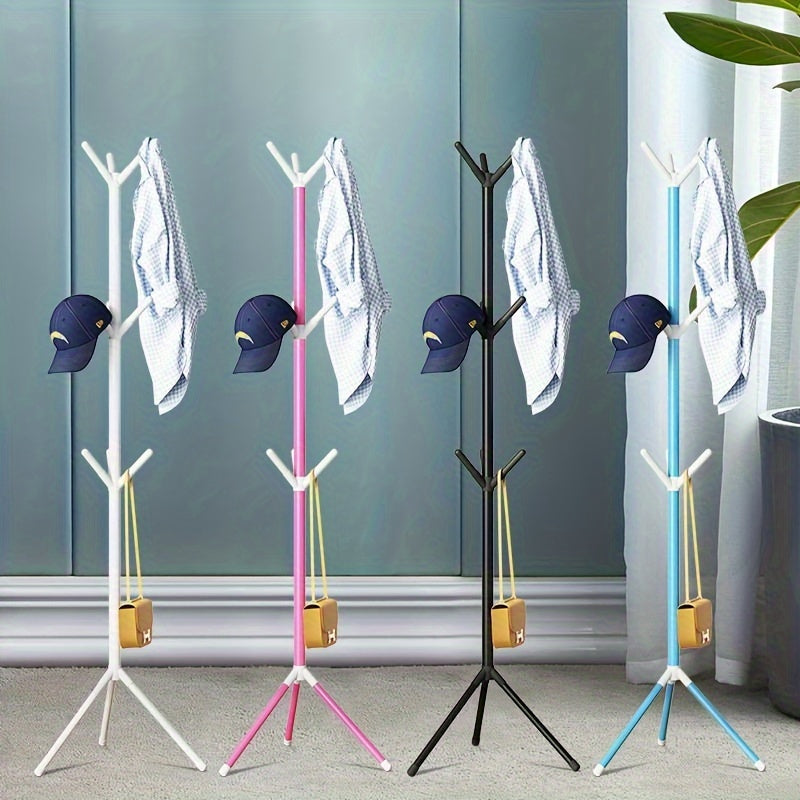 Carbon Steel Tree Coat Rack Assembly Floor Coat Rack