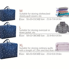 Large Capacity Quilt Storage Bag Foldable Clothes Packing Cube Organizer
