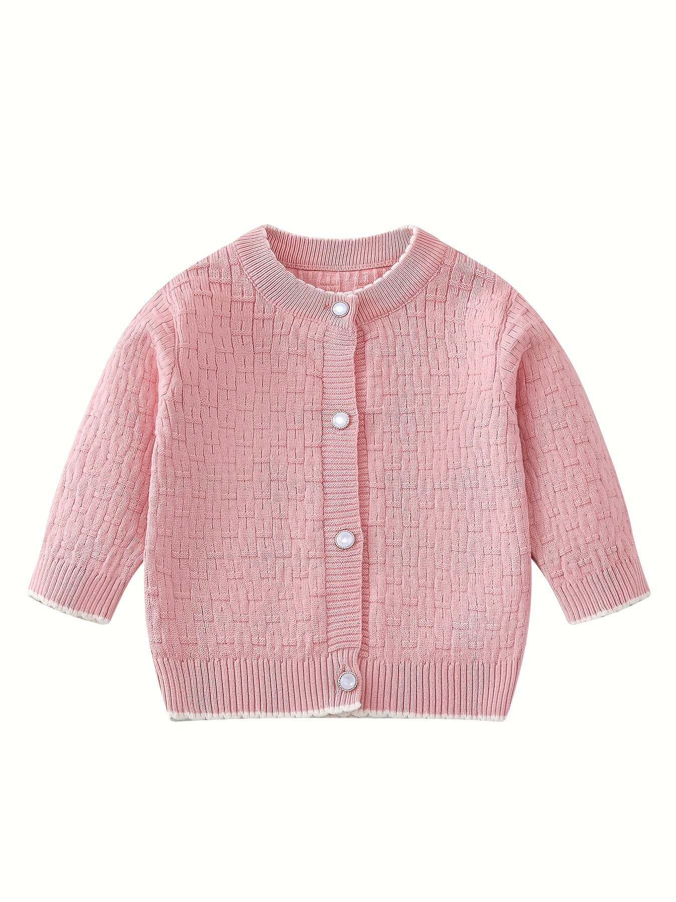 Baby Girls Button Sweater Cardigan for Spring Autumn Winter