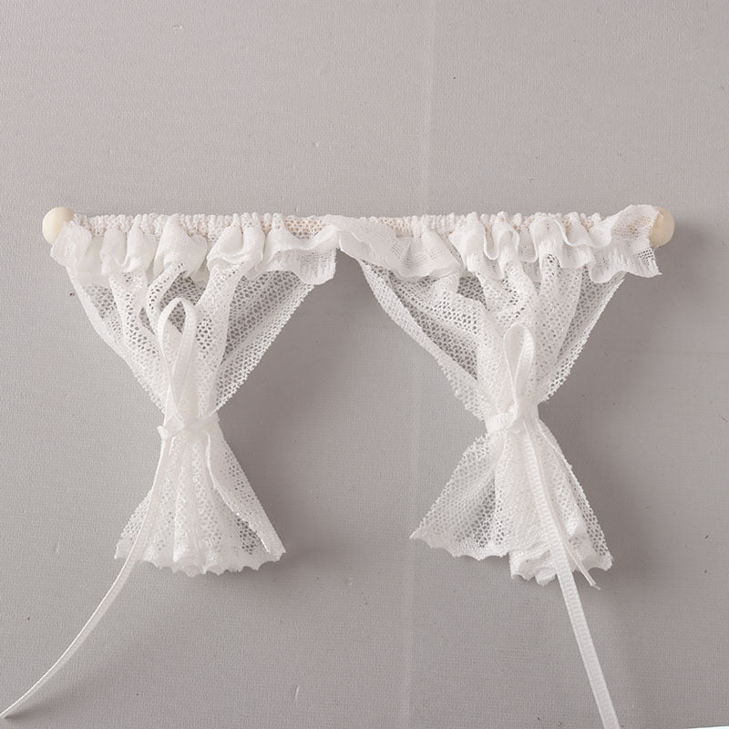 1:12 Mini Food Play Curtain Decoration DIY Furniture Accessory