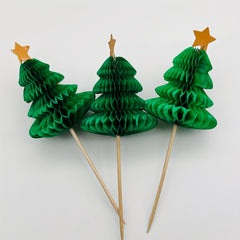 Christmas Beehive Cocktail Decoration Bamboo Stick Cake Fruit Stick