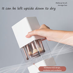 Eyebrow Pencil Storage Box Makeup Brush Vanity Pen Holder