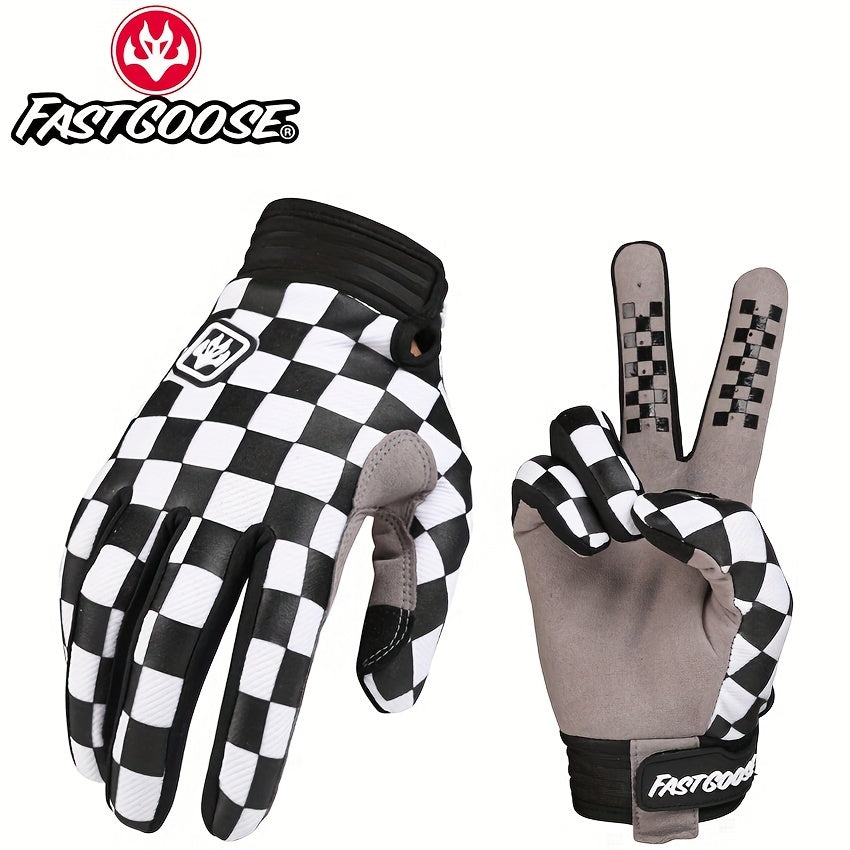 FASTGOOSE Touch Screen Long Finger Gloves - Men's and Women's