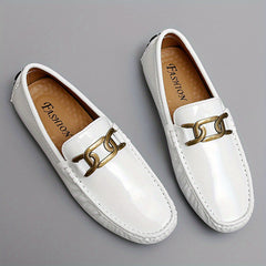 Men's Lightweight Horsebit Loafers - Non Slip Casual Shoes