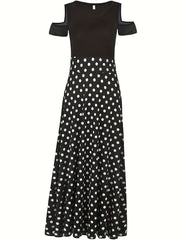  Floral Print Maxi Dress