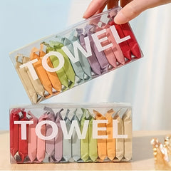 14pcs Portable Compressed Disposable Towels for Travel & Home
