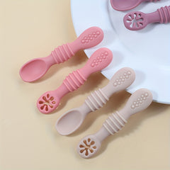 Baby Silicone Spoon Complementary Food Molar Stick