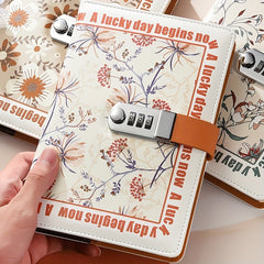 Password Lock A5 Notebook UV Lock Student Notebook Thick Office Stationery