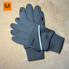 Winter Cycling Gloves Men's Non-slip Touch Screen Reflective Skii