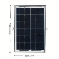 Portable 6V8W Solar Charging Board USB Fast Charge Panel