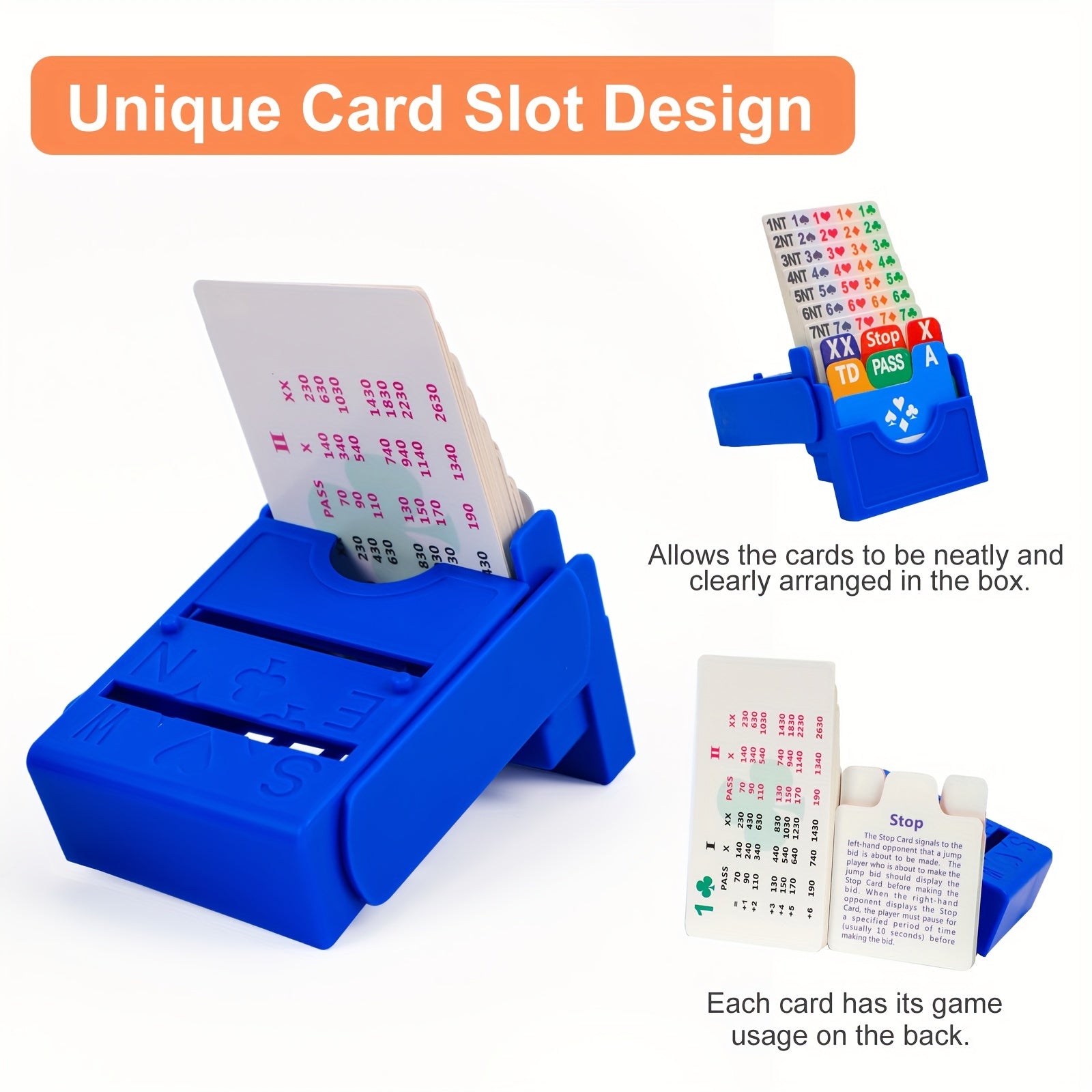 Bridge Bidding Boxes Set Of Four Bidding Device