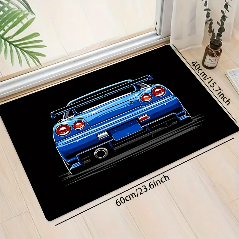 Creative Car Pattern Floor Mat Soft Anti-fouling Anti-slip