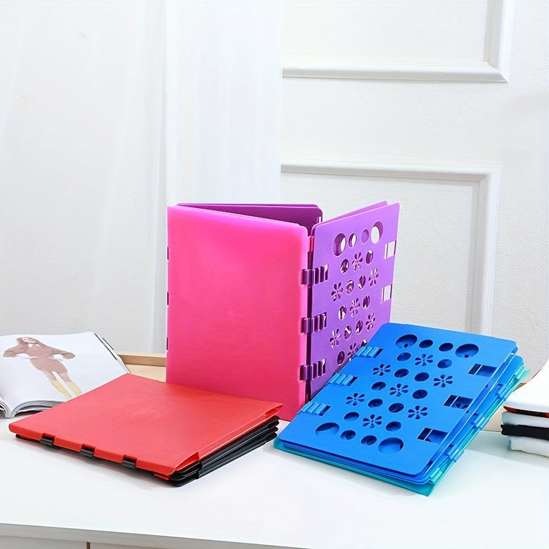 Plastic T-shirt Storage Folding Dividers Clothes Organizer