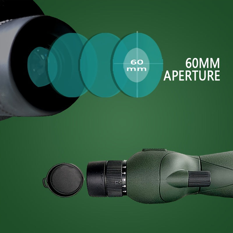 60mm Spotting Scope Prism Monocular Scope For Birdwatching