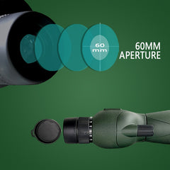 60mm Spotting Scope Prism Monocular Scope For Birdwatching