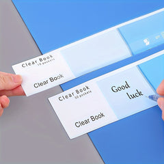 20pcs File Manager Document Organizer Exam Paper Storage Folder