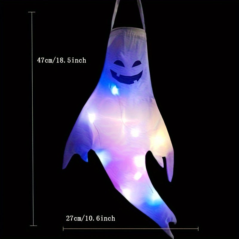 LED Luminous Ghost Pendant Halloween Decoration