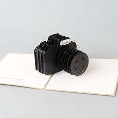 3D Pop Up Camera Card Greeting Card for All Occasions