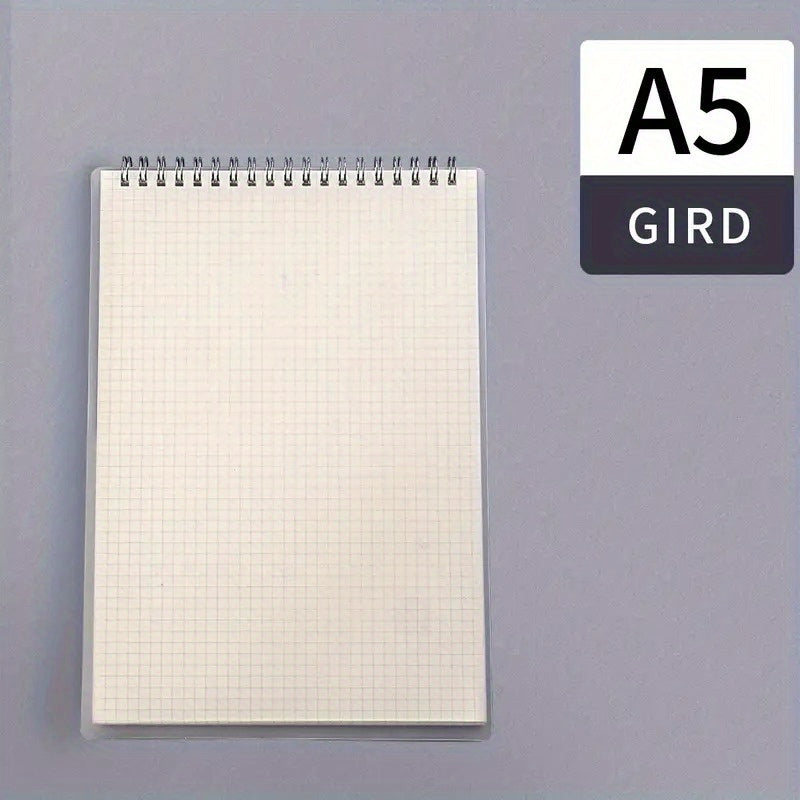 80 Pages Coil Notebook A5 B5 Grid Lined Journal Memo