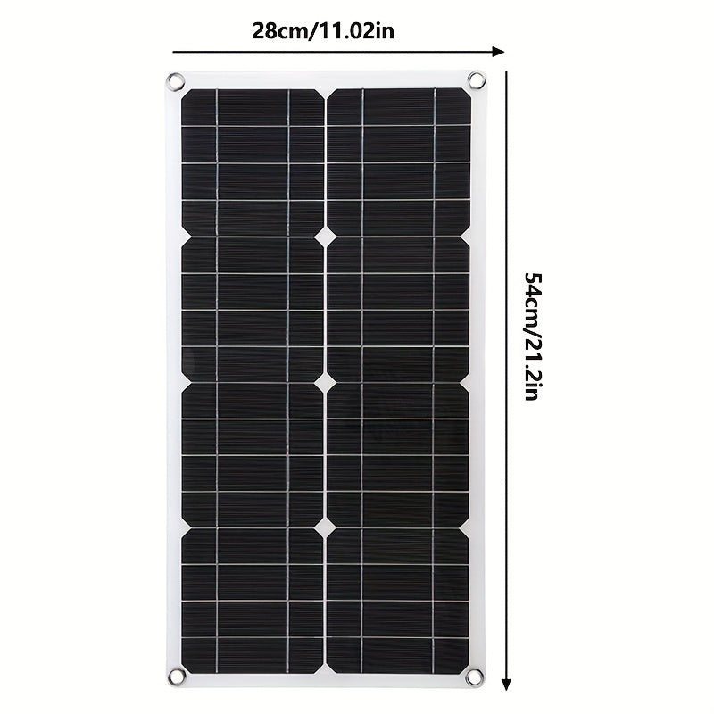 18V RV Travel Solar Panel Fast Charging
